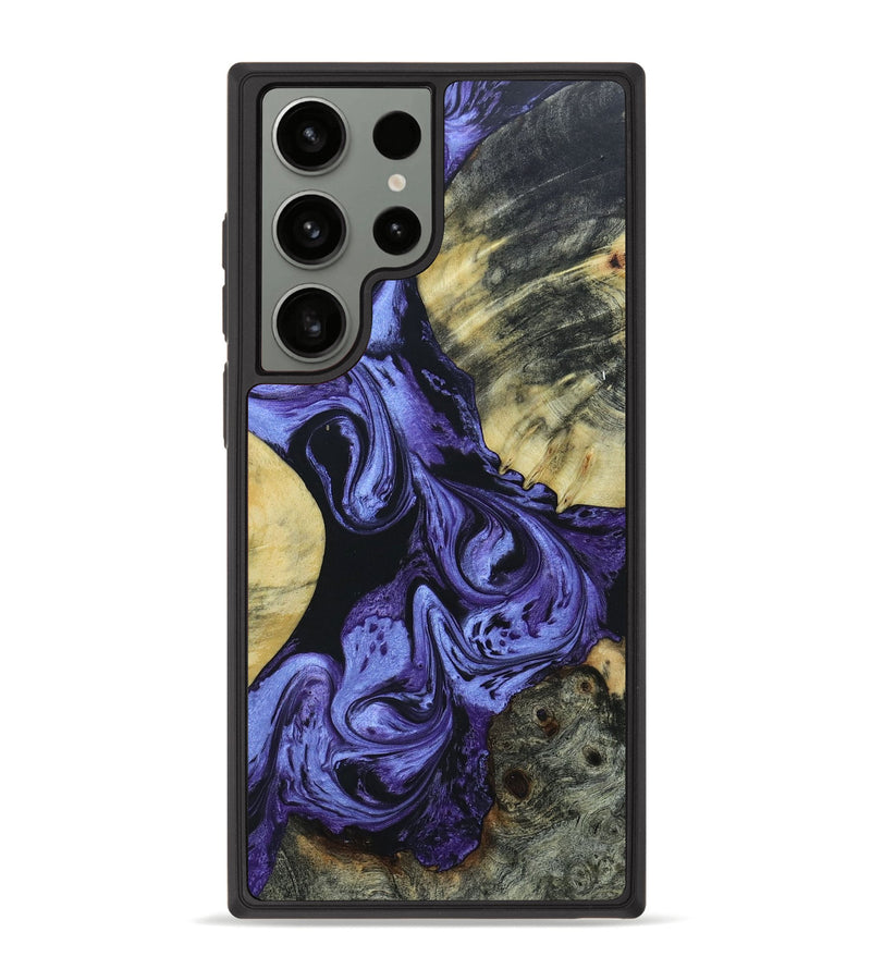 Galaxy S23 Ultra Wood+Resin Phone Case - Mackenzie (Mosaic, 668186)
