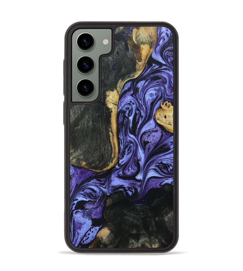 Galaxy S23 Plus Wood+Resin Phone Case - Elliot (Mosaic, 668189)