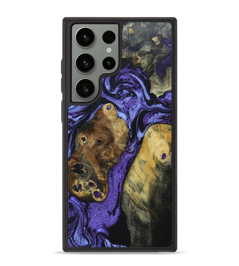 Galaxy S23 Ultra Wood+Resin Phone Case - Talia (Mosaic, 668190)