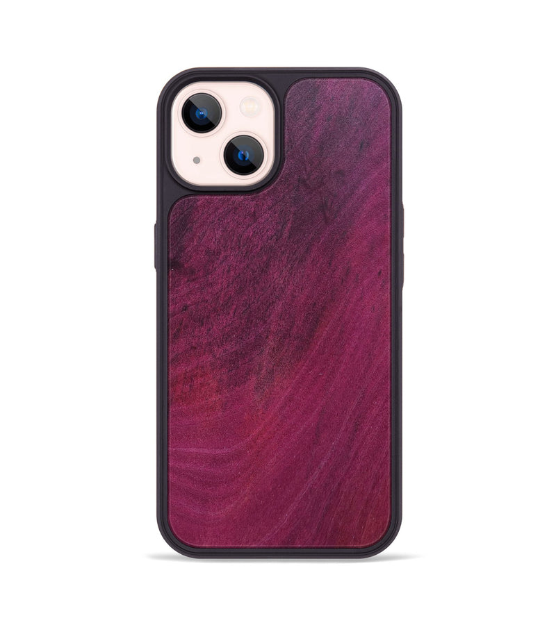 iPhone 14 Wood+Resin Phone Case - Christine (Wood Burl, 668275)