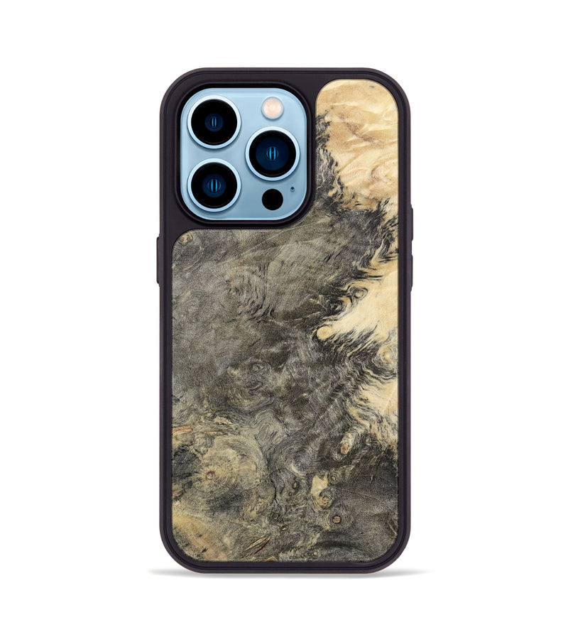 iPhone 14 Pro Wood+Resin Phone Case - Marvin (Wood Burl, 668276)