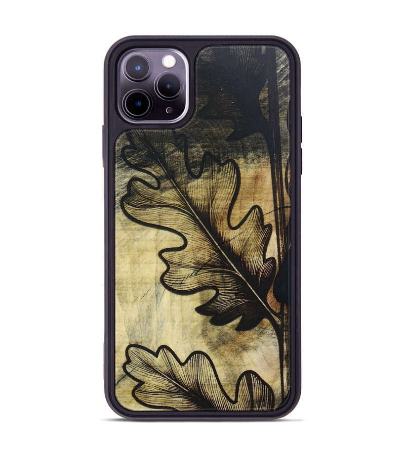 iPhone 11 Pro Max Wood+Resin Phone Case - Rylee (Harvest, 668294)