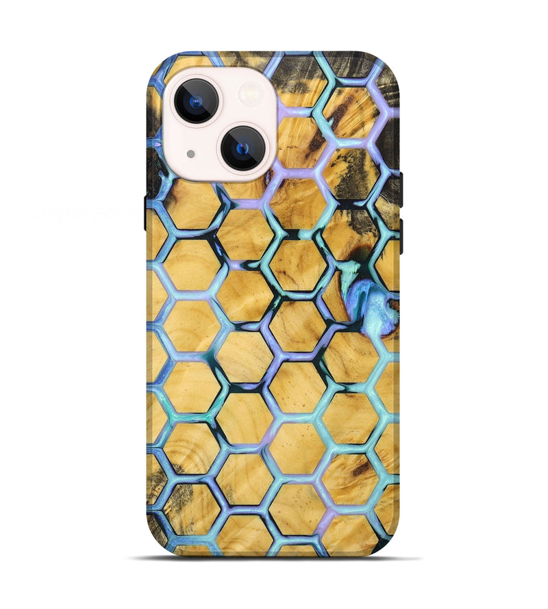 iPhone 13 Wood+Resin Live Edge Phone Case - Darryl (Pattern, 668552)