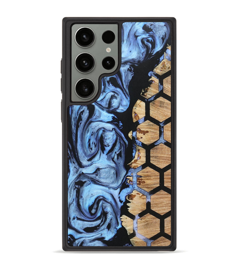 Galaxy S23 Ultra Wood+Resin Phone Case - Tyrone (Pattern, 668635)