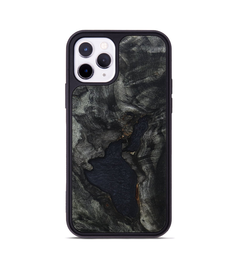 iPhone 11 Pro Wood+Resin Phone Case - Clifton (Wood Burl, 668885)