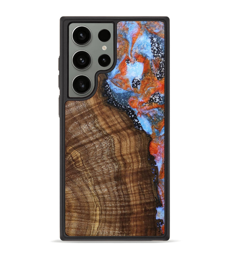 Galaxy S23 Ultra Wood+Resin Phone Case - Etta (Cosmos, 669028)