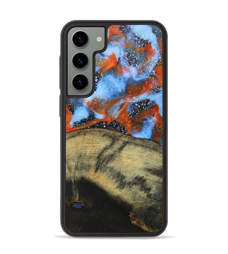 Galaxy S23 Plus Wood+Resin Phone Case - Adelyn (Cosmos, 669033)