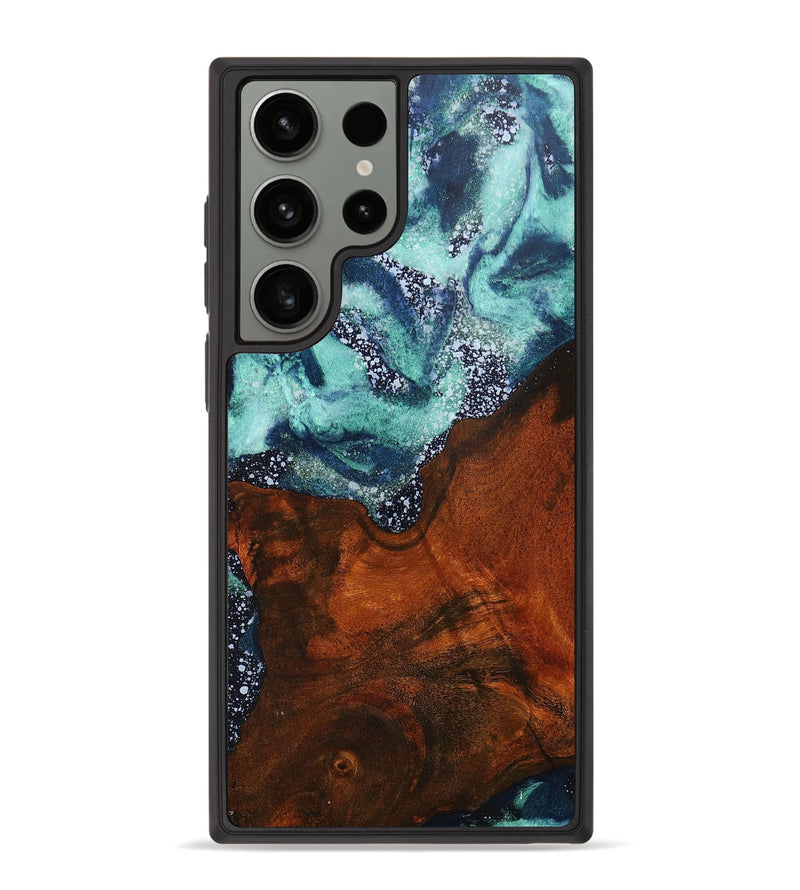 Galaxy S23 Ultra Wood+Resin Phone Case - Omar (Cosmos, 669043)