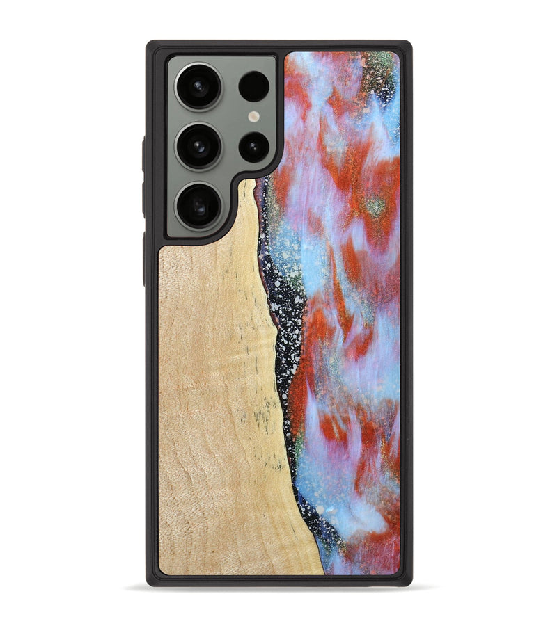 Galaxy S23 Ultra Wood+Resin Phone Case - Natalia (Cosmos, 669044)