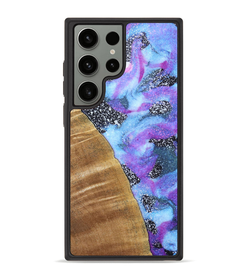 Galaxy S23 Ultra Wood+Resin Phone Case - Gage (Cosmos, 669046)