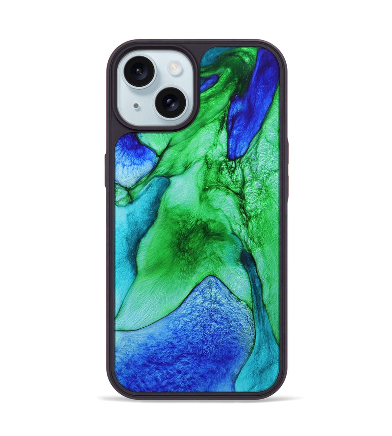 iPhone 15 ResinArt Phone Case - Andre (Watercolor, 669221)