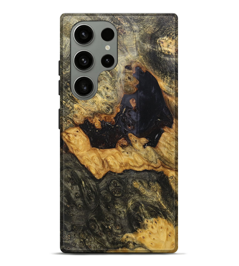 Galaxy S23 Ultra Wood+Resin Live Edge Phone Case - Lyle (Wood Burl, 669256)