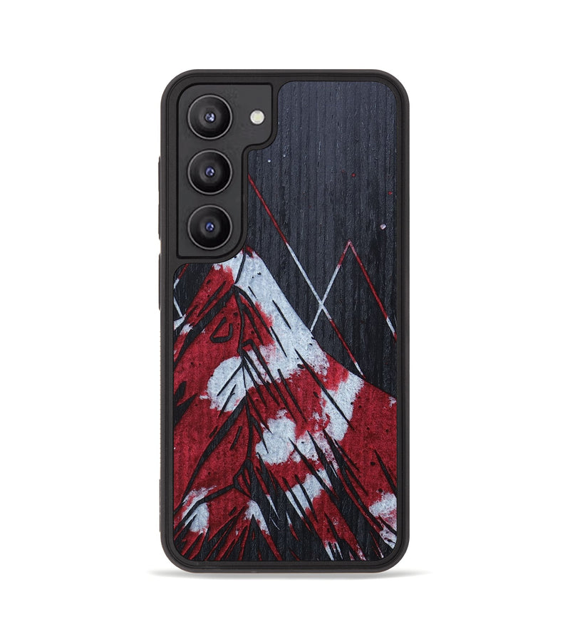 Galaxy S23 Wood+Resin Phone Case - Iesha (Pattern, 669293)