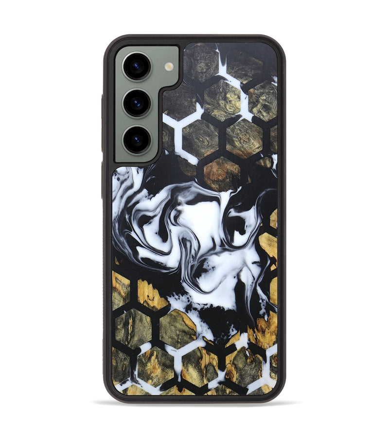 Galaxy S23 Plus Wood+Resin Phone Case - Bryan (Pattern, 669294)
