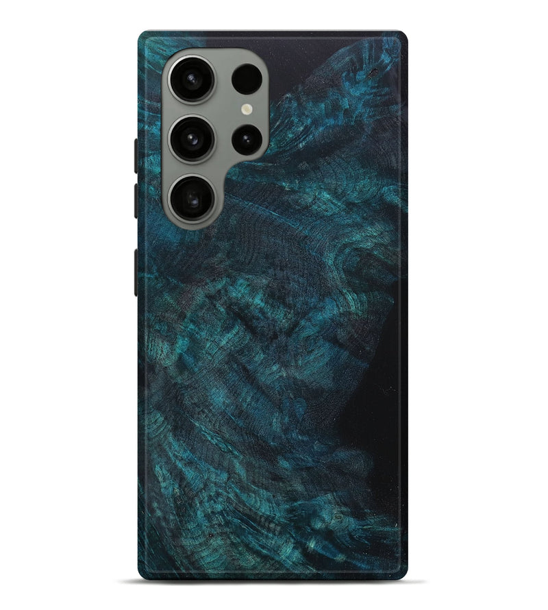 Galaxy S23 Ultra Wood+Resin Live Edge Phone Case - Jenna (Wood Burl, 669547)