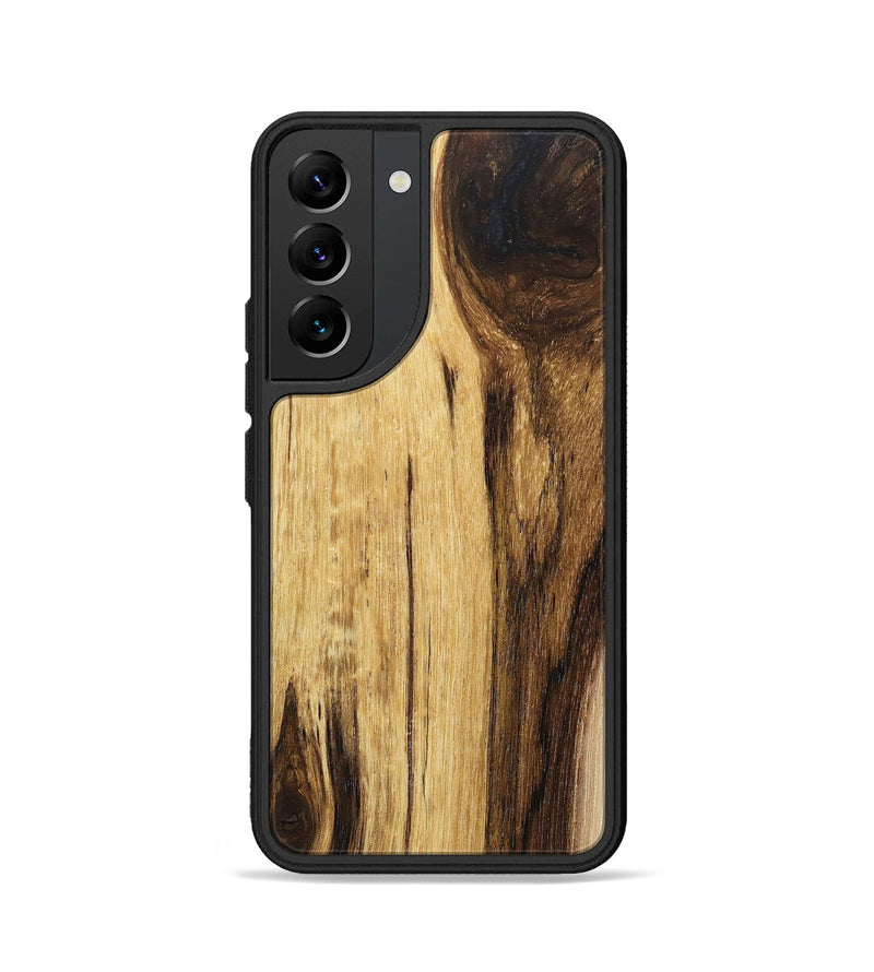 Galaxy S22 Wood+Resin Phone Case - Mabel (Wood Burl, 669633)