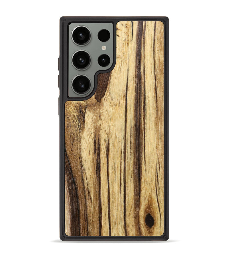 Galaxy S23 Ultra Wood+Resin Phone Case - May (Wood Burl, 669640)