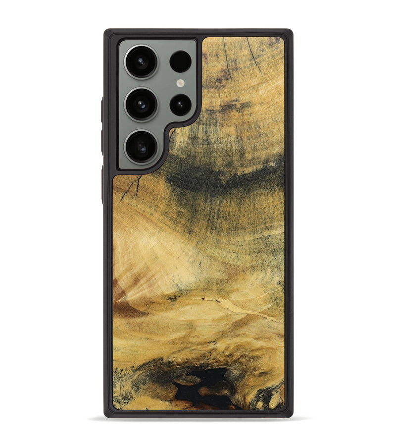 Galaxy S23 Ultra Wood+Resin Phone Case - Nikolas (Wood Burl, 669660)