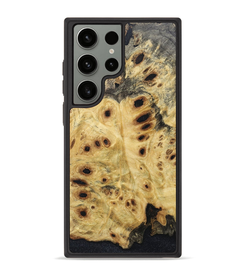 Galaxy S23 Ultra Wood+Resin Phone Case - Bennett (Wood Burl, 669661)