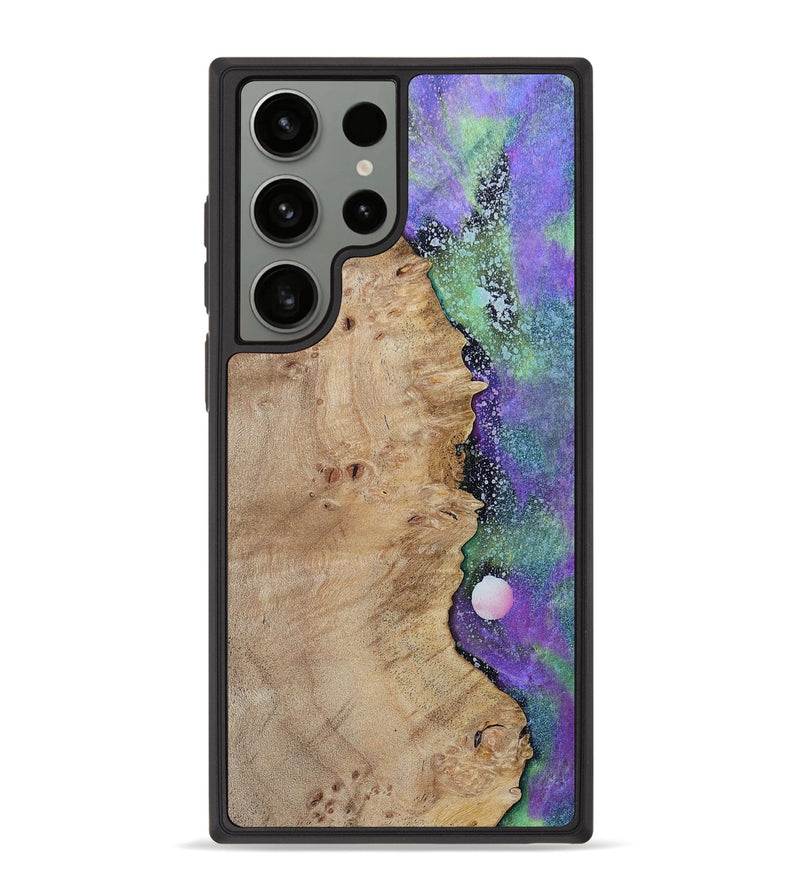 Galaxy S23 Ultra Wood+Resin Phone Case - Amina (Cosmos, 669679)