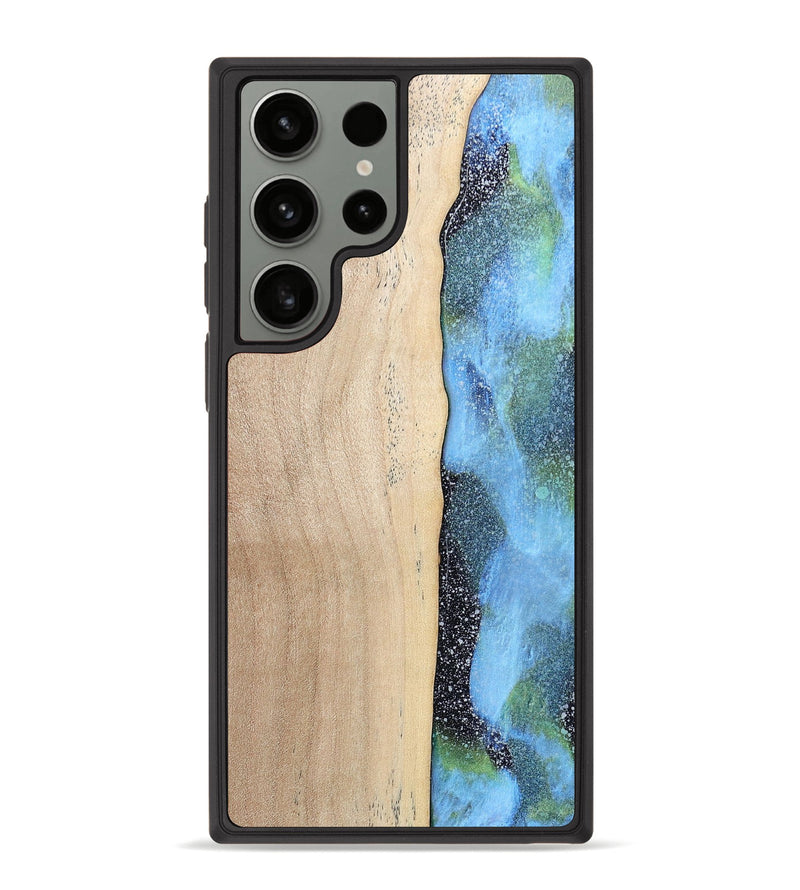 Galaxy S23 Ultra Wood+Resin Phone Case - Sam (Cosmos, 669818)