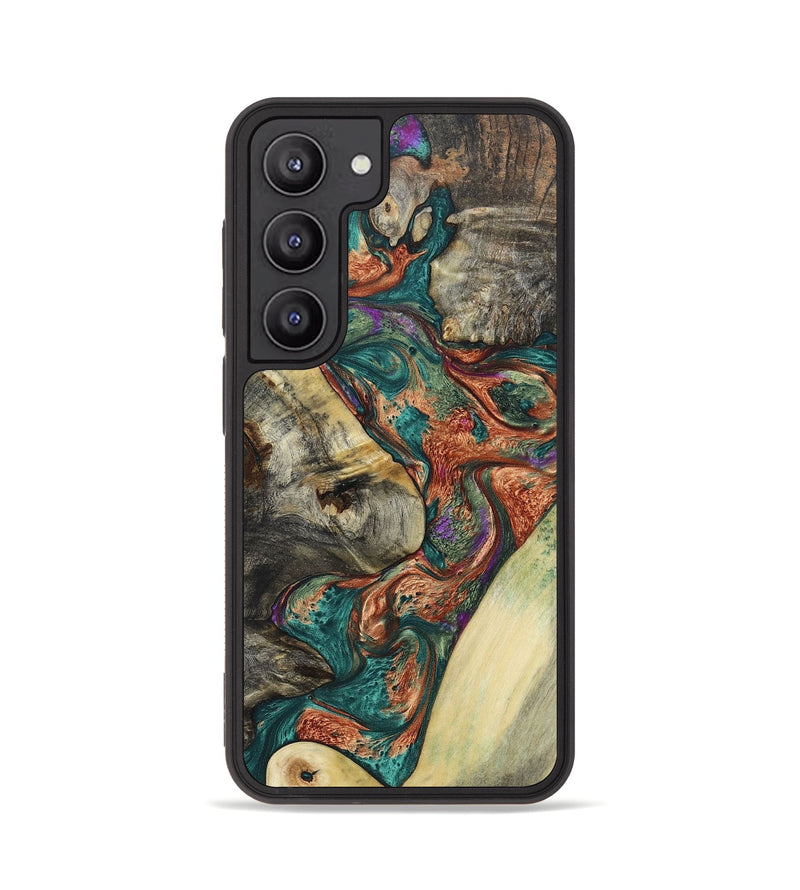 Galaxy S23 Wood+Resin Phone Case - Edna (Mosaic, 669929)