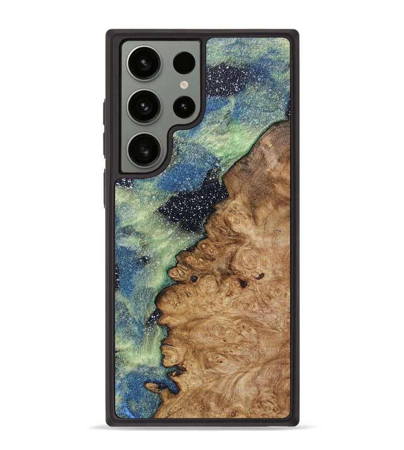 Galaxy S23 Ultra Wood+Resin Phone Case - Wilbert (Cosmos, 670190)