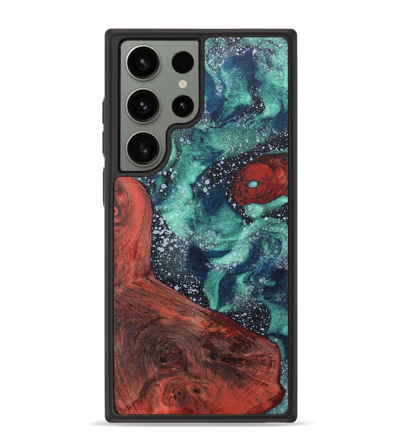 Galaxy S23 Ultra Wood+Resin Phone Case - Rebekah (Cosmos, 670195)