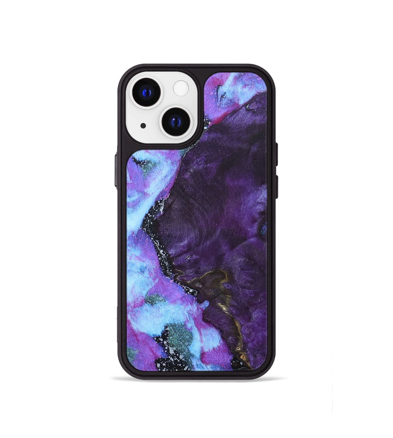 iPhone 13 mini Wood+Resin Phone Case - Zachary (Cosmos, 670209)