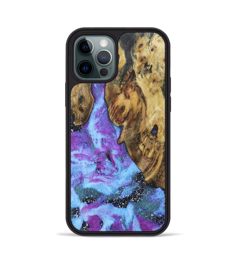 iPhone 12 Pro Wood+Resin Phone Case - Prince (Cosmos, 670220)