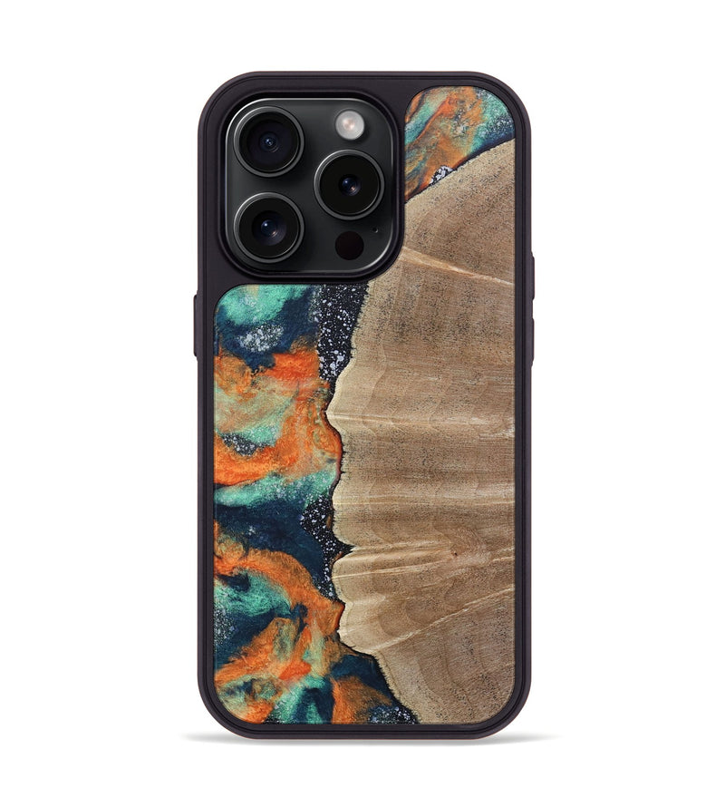 iPhone 15 Pro Wood+Resin Phone Case - Dixie (Cosmos, 670228)