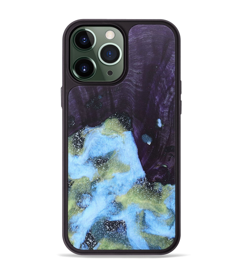 iPhone 13 Pro Max Wood+Resin Phone Case - Blake (Cosmos, 670230)
