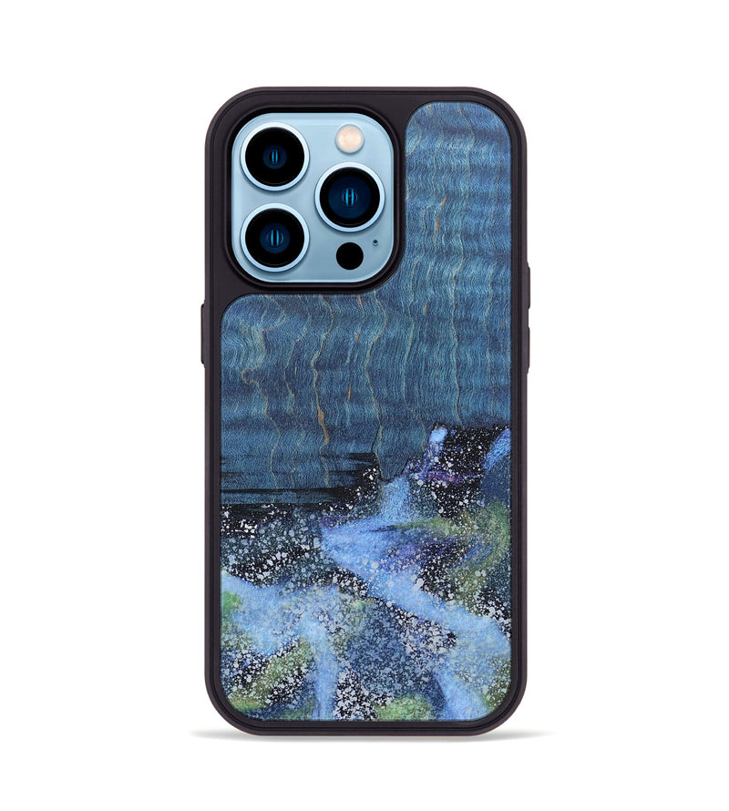 iPhone 14 Pro Wood+Resin Phone Case - Lauren (Cosmos, 670231)