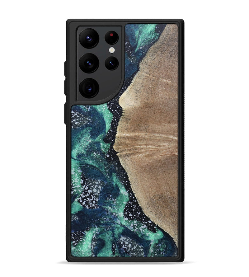 Galaxy S22 Ultra Wood+Resin Phone Case - Laurie (Cosmos, 670236)