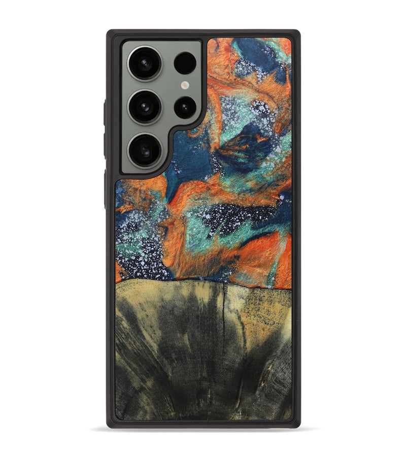 Galaxy S23 Ultra Wood+Resin Phone Case - Sallie (Cosmos, 670238)