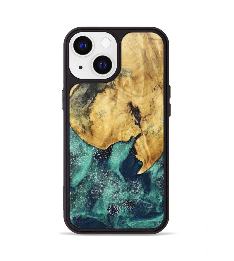 iPhone 13 Wood+Resin Phone Case - Nikki (Cosmos, 670246)