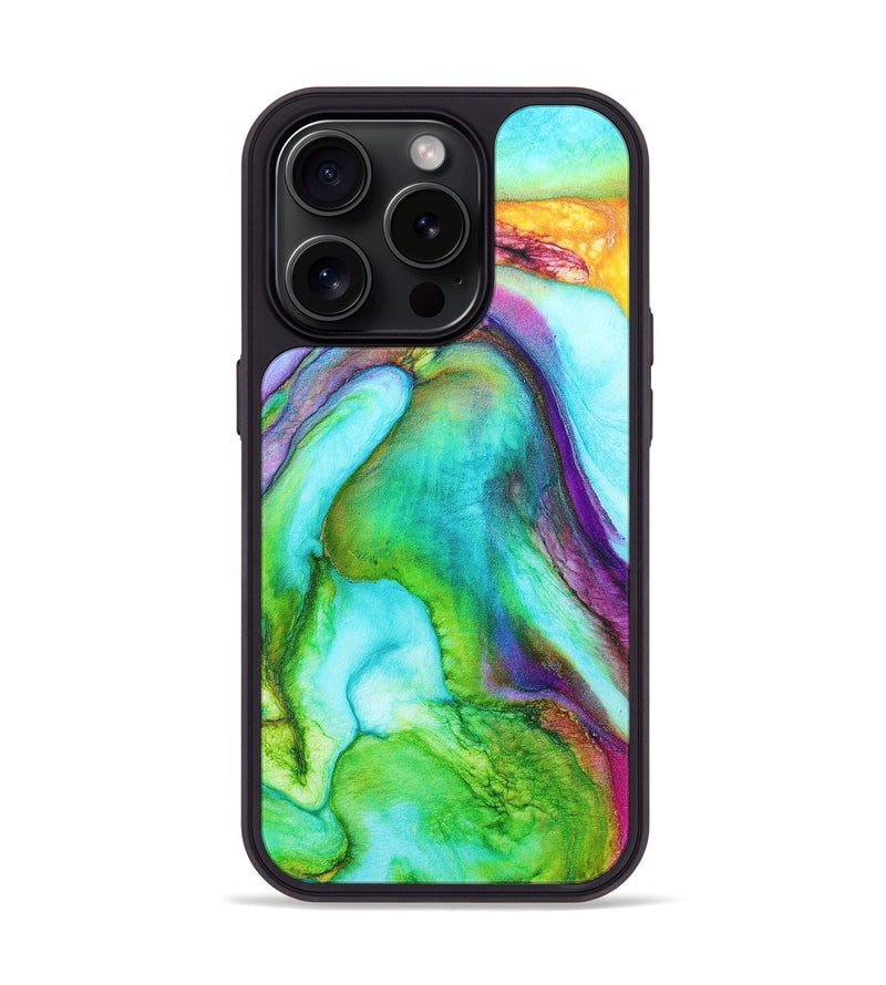 iPhone 15 Pro ResinArt Phone Case - Salvador (Watercolor, 670255)