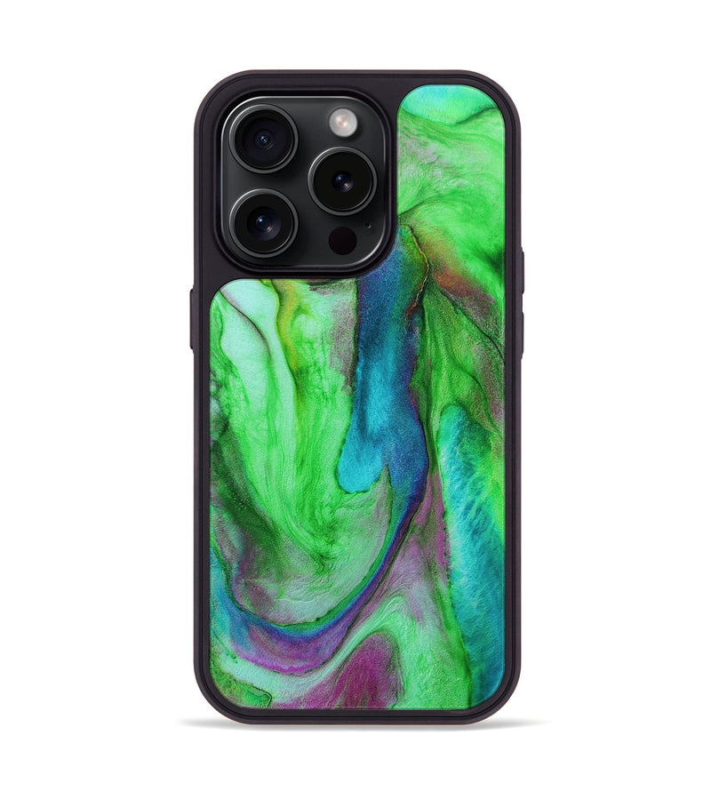 iPhone 15 Pro ResinArt Phone Case - Shawn (Watercolor, 670257)
