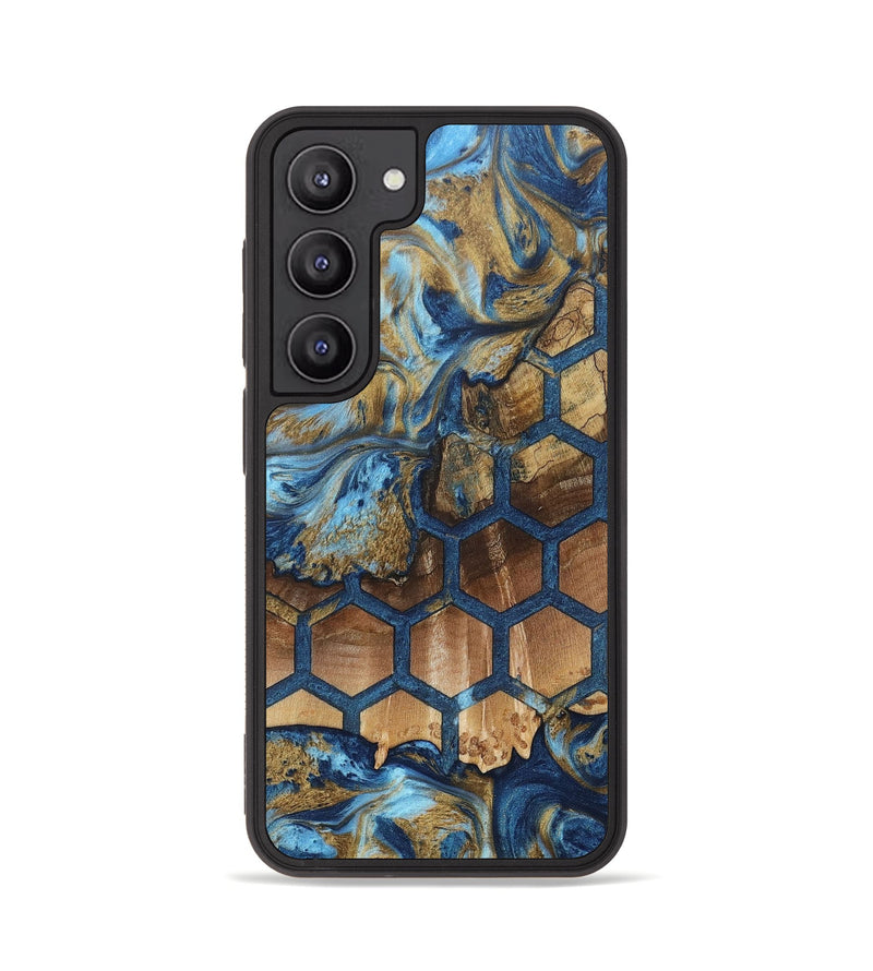 Galaxy S23 Wood+Resin Phone Case - Eula (Pattern, 670281)