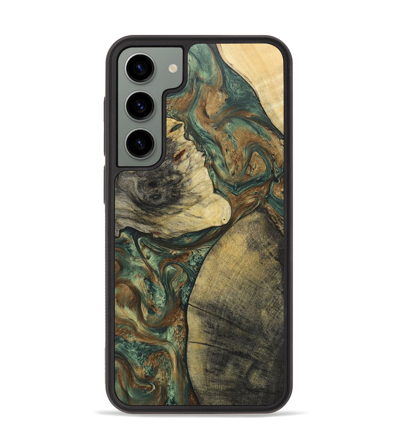 Galaxy S23 Plus Wood+Resin Phone Case - Everett (Mosaic, 670423)