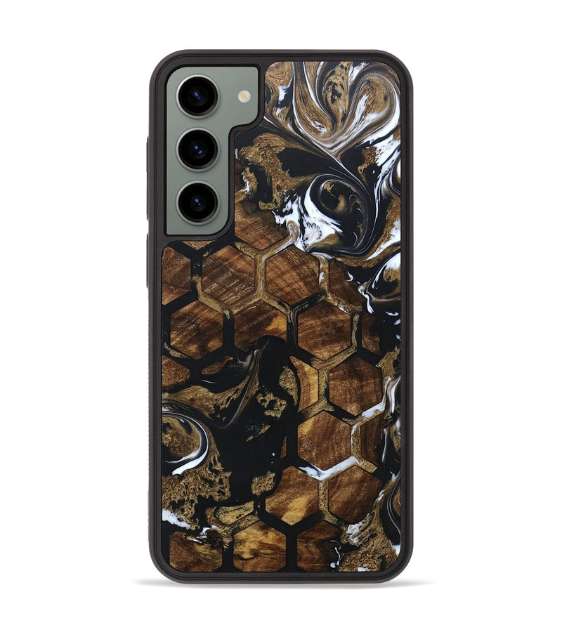 Galaxy S23 Plus Wood+Resin Phone Case - Talia (Pattern, 670430)