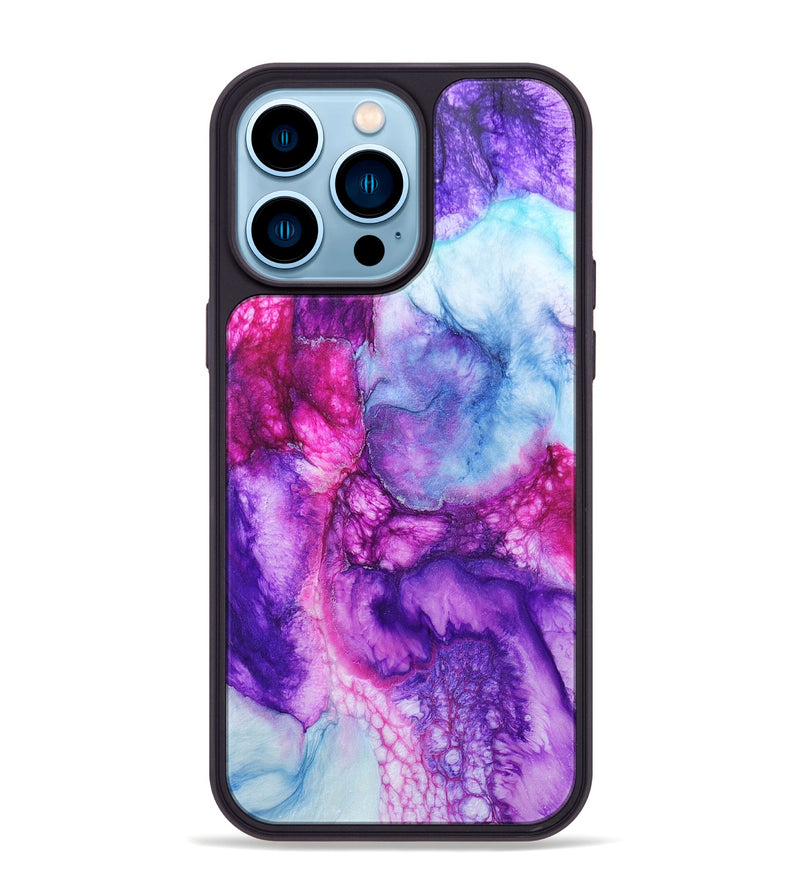 iPhone 14 Pro Max ResinArt Phone Case - Paisley (Watercolor, 670493)