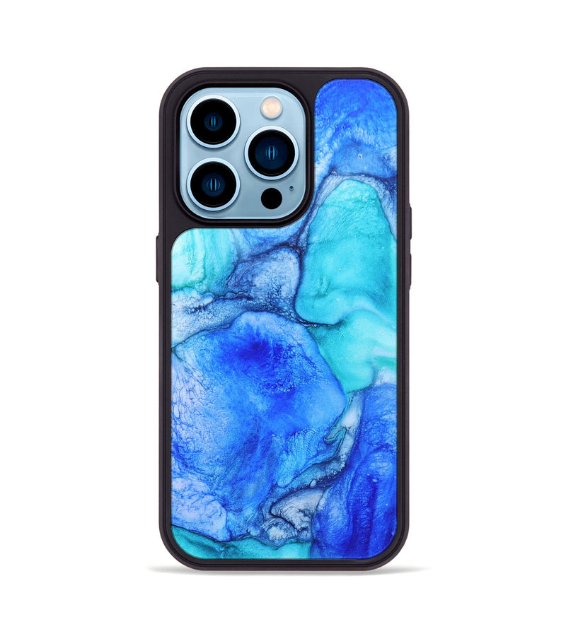 iPhone 14 Pro ResinArt Phone Case - Tia (Watercolor, 670561)