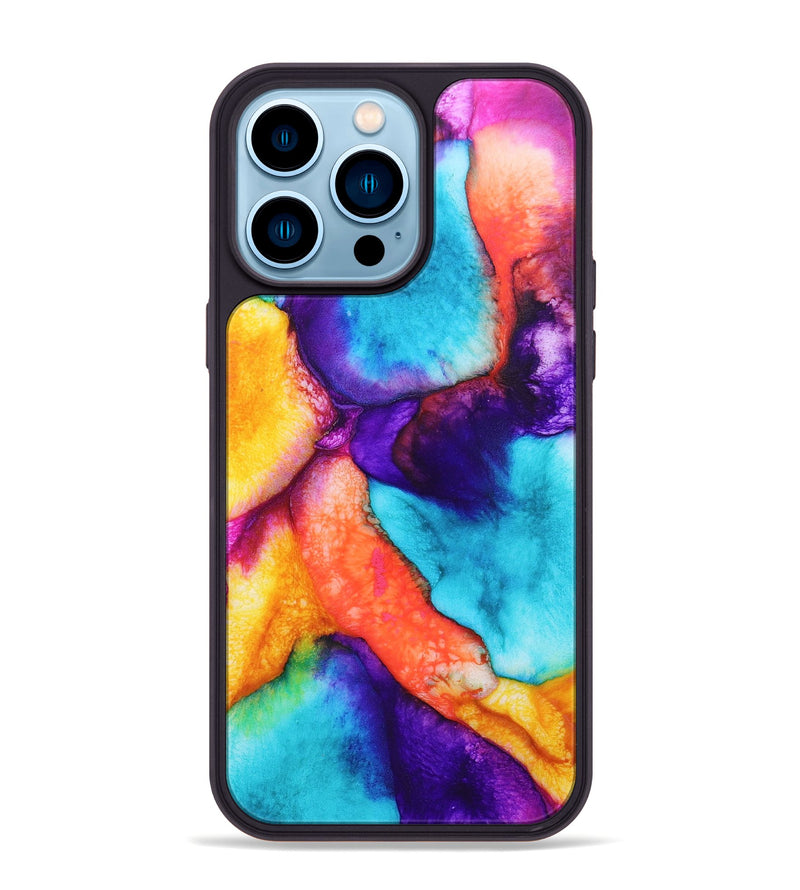 iPhone 14 Pro Max ResinArt Phone Case - Ericka (Watercolor, 670567)