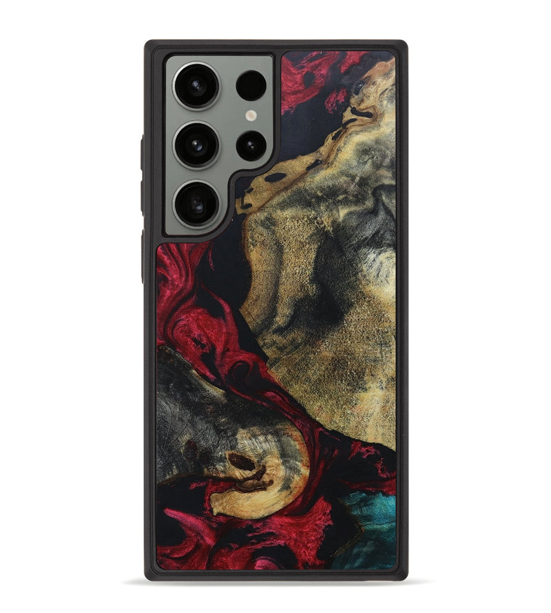 Galaxy S23 Ultra Wood+Resin Phone Case - Waylon (Mosaic, 670594)