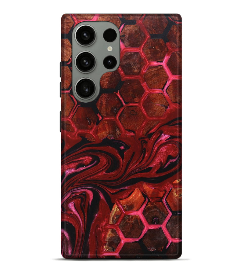 Galaxy S23 Ultra Wood+Resin Live Edge Phone Case - Adelyn (Pattern, 670806)