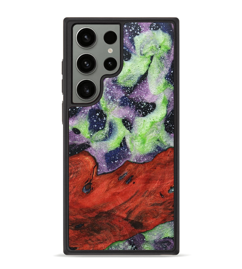 Galaxy S23 Ultra Wood+Resin Phone Case - Asher (Cosmos, 670895)