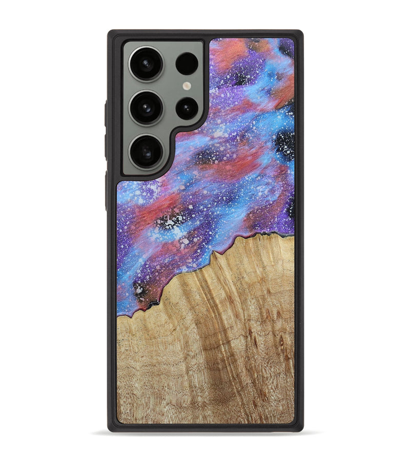 Galaxy S23 Ultra Wood+Resin Phone Case - Becky (Cosmos, 670930)