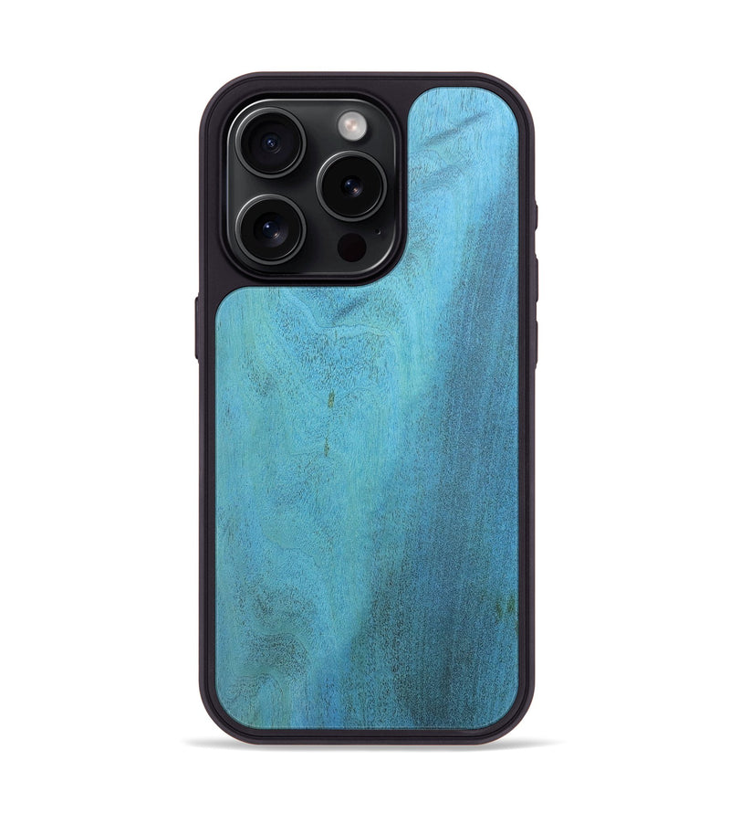 iPhone 15 Pro Wood+Resin Phone Case - Amie (Wood Burl, 671140)