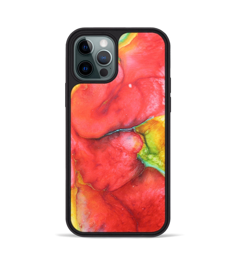 iPhone 12 Pro ResinArt Phone Case - Perry (Watercolor, 671154)